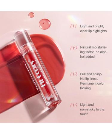 Buy Plumping Lip Oil & Tinted Lip Balm | Hydrating Lip Gloss | Long Lasting Lip Care - Glossy Lip Shine (#04) - International Shipping - Buy Online on GoSupps.com