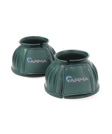 Shires ARMA Touch Close Bell Boots Green X-Large