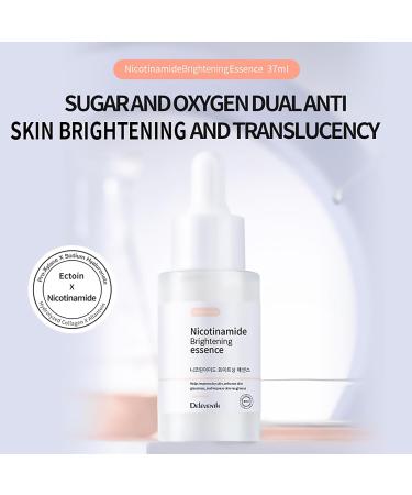 DEleventh Korean Brand Niacinamide Face Serum 37ml / with Pro-Xilane & Ectoin Anti-wrinkle Brighten and Hydrate Reduce Pores Fine Lines Smooth Skin and Boost Elasticity for a Radiant Complexion - Buy Online on GoSupps.com