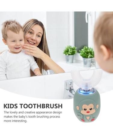 Buy Healifty U-Shaped Electric Toothbrush for Kids | Cartoon Design Effective Oral Care for Children - Buy Online on GoSupps.com