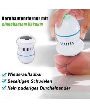 Rechargeable Electric Callus Remover for Feet - 6 Attachments Cornal Remover & Pedicure Set - Best Foot Care Device - Buy Online on GoSupps.com