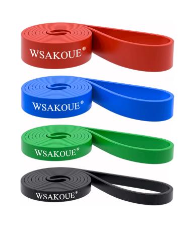 WSAKOUE Pull Up Assistance Bands Resistance Bands Set for Men  Women Exercise Bands Workout Bands for Working Out Body Stretching Powerlifting Resistance Training Set 1 - Buy Online on GoSupps.com
