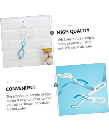 Abaodam 1pc Bottle Milk Bottle Forceps Anti- Skid Bottle Anti-Slip Bottle Forceps Grilling Tongs Baking Tongs TPE Bottle Holder - Buy Online on GoSupps.com