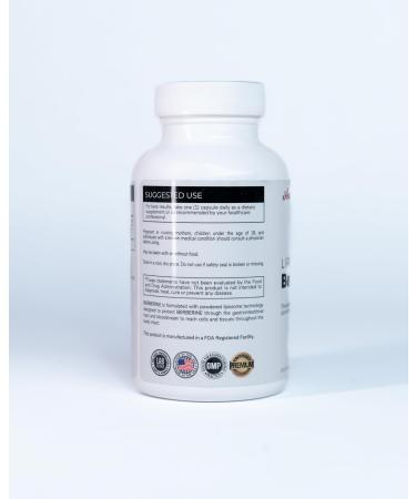 Austin Cellular Nutrition Premium Liposomal Berberine HCL 500mg 90 Capsules - Berberine HCI Root Supplements Pills - Immune System - yields an Optimal 8% HCl - Buy Online on GoSupps.com
