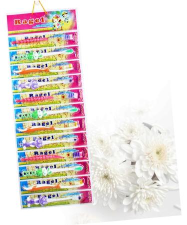 Gatuida Whitening Toothbrush for Kids - 12 Pack Children's Toothbrushes for Boys - Effective Cleaning and Brightening Results - Buy Online on GoSupps.com