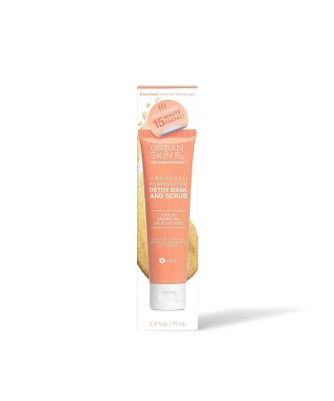 Urban Skin Rx 2-in-1 Pumpkin Pore Detox Mask & Scrub | Self-Warming Formula with Kaolin & Jojoba Beads | 2.5 Oz - Buy Online on GoSupps.com