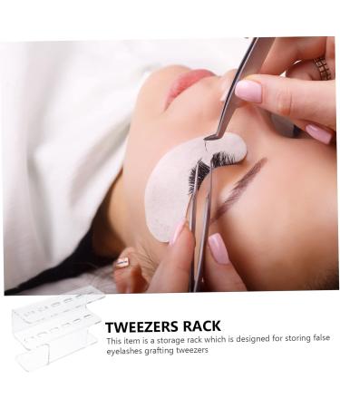 Healeved 1pc Storage Rack Tweezer Organizer Tweezers Display Holder Tweezers Display Rack Eyelash Grafting Tweezers Rack Tweezers Holder Tweezer Display Stand Tweezer Holder Acrylic Stand - Buy Online on GoSupps.com