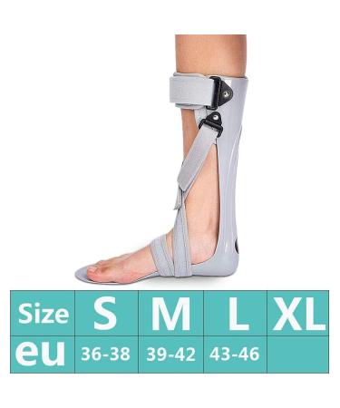 Ankle Foot Orthosis for Foot Drop | Pain Relief Brace for Stroke & Hemiplegia | Right Medium Size - Buy Online on GoSupps.com