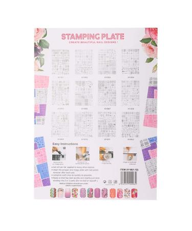 Premium Nail Art Stamping Kit Nail Stencil Manicure Plates & Printing Set for Perfect Nails | International Shipping Available - Buy Online on GoSupps.com