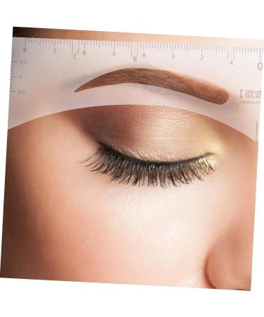 Angoily 50pcs Eyebrow Guide Measure Tool Eyebrow Tools Positioning Eyebrow Line Suite Supplies Make up - Buy Online on GoSupps.com