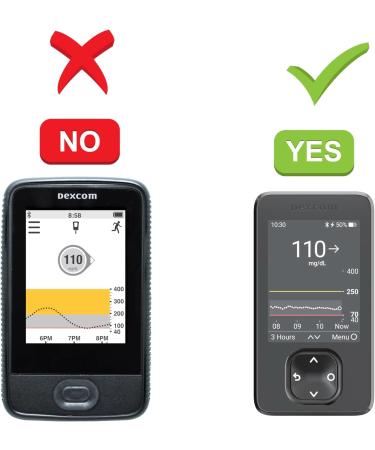 Buy Mixed Color Silicone Case for Dexcom G7/G6 Receiver - Glitter & Pink - International Shipping - Buy Online on GoSupps.com