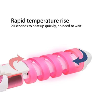 Shop Mini Spiral Hair Curler Wand - Automatic Wavy Curling Iron | Anti-Scald Constant Temperature | International Shipping Available - Buy Online on GoSupps.com