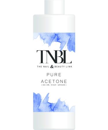 TNBL 100% Pure Acetone Nail Polish Remover UV/LED GEL Soak Off (500ml) 500 ml (Pack of 1)