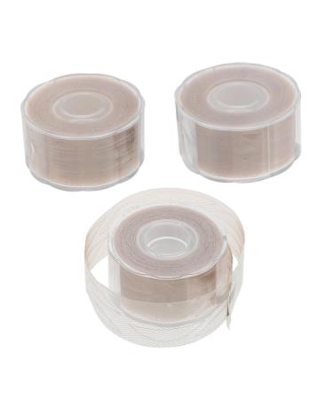 Housoutil 3 Rolls Mesh Double Eyelid Sticker Stickers Eyelid Tape for Hooded Eyes Invisible Makeup Supplies
