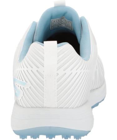 Skechers Go Golf Women's Max Golf Shoe 7.5 White/Blue - Performance and Style for Your Best Swing - Buy Online on GoSupps.com