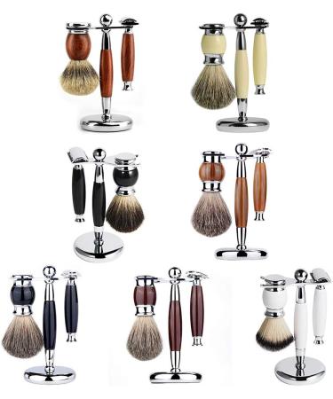 BUIDI Men s Manual Shaving Set | Beard Shaving Brush Razor Stand & Grooming Tools - Premium Quality International Shipping - Buy Online on GoSupps.com
