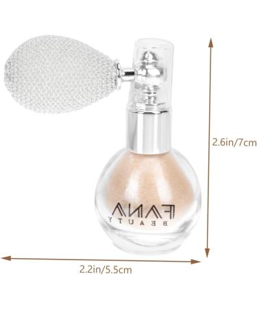 VILLCASE 2 pcs Spray Glitter Highlighter - Body & Hair Glitter Spray for Women - Colorful Eyeshadow & Makeup - High Gloss Finish - 7x5.5cm - Buy Online on GoSupps.com
