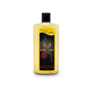 Scent Thief Deer Hunting Accessories 16oz Body Wash & Shampoo for Field and Deer Hunting Scent Remover Acts As A Scent Blocker and Eliminates Animal s Ability to Smell