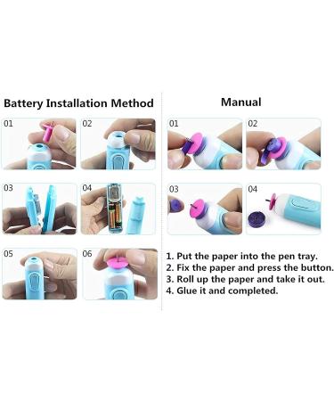 Electric Quilling Pen - Automated Paper Curling Tool for Crafts - Buy Online on GoSupps.com