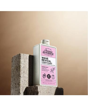 Rhyme & Reason Wave Revival Shampoo & Conditioner Set - Define & Enhance Wavy Hair | Vegan Cruelty-Free 13 Fl. Oz. Each - Buy Online on GoSupps.com
