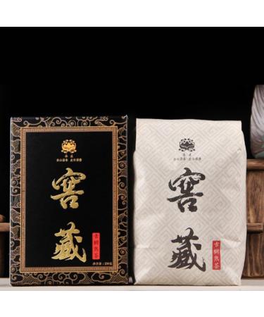 HQZM 200g Yunnan Laobangzhang Five Villages Centuryold Old Tree Loose Leaves Puerh Mature Tea Cellar Matured - Buy Online on GoSupps.com