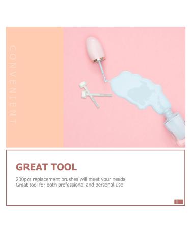 Minkissy 200pcs Nail Polish Replacement Brushes - Dipping Powder & Gel Applicators for Salons | Fast International Shipping - Buy Online on GoSupps.com