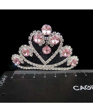 Ipetboom Daily Use Hair Accessories Crown Comb Crowns for Kids Rhinestone Headpiece Kids Hair Accessories Crystal Crown Kids Crown Hair Accessories for Kids Child Rhinestones Hair Comb - Buy Online on GoSupps.com