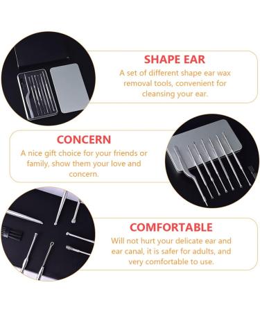 Premium Ear Wax Removal Tool Kit | Ear Pick Suit & Cleaner | Safe & Effective Ear Wax Picker - Buy Online on GoSupps.com