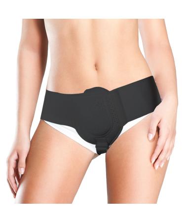 Kyaoayo inguinal hernia belt hernia belts for men and women flexibly adjustable inguinal hernia belt use to treat or relieve hernia symptoms.