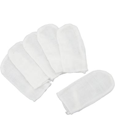 Baby Tongue Cleaner & Teeth Cleaning Gauze - Safe Elastic Finger Covers for Milk Stain Removal | 6 Pack - Buy Online on GoSupps.com