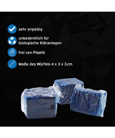 K r4U Water Box Cubes - 10 Eco-Friendly Cleaning Tabs for Fresh Cistern Water - Made in Germany - Buy Online on GoSupps.com