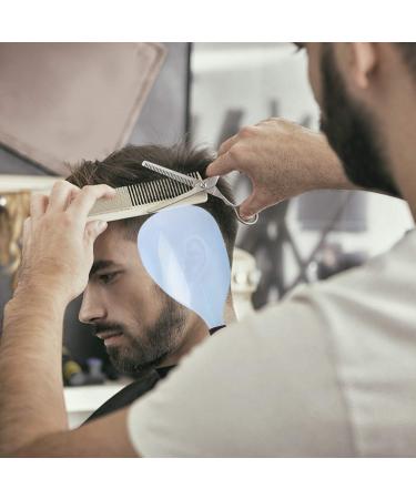 HEALLILY Shaper Hairspray Hairspray Face Cover Handheld Face Baffles Transparent Salon Hairdressing Hairspray Eyes Face Protector for Home Barber Shop 2pcs (Random Color) - Buy Online on GoSupps.com