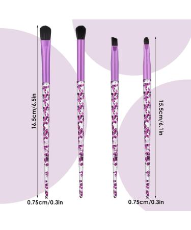 Buy WLLHYF 4PCS Eye Makeup Brush Set Professional Portable Eyeshadow Blending & Eyebrow Brushes for Women & Girls | International Shipping - Buy Online on GoSupps.com