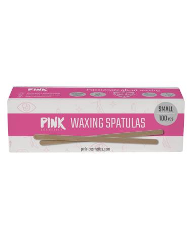 Small waxing wooden spatula 100 pieces - for the precise application of wax or sugaring paste - ideal for hair removal on small parts of the body - suitable for waxing and sugar waxing - Buy Online on GoSupps.com