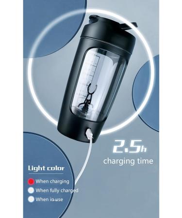 Electric Protein Shaker Bottle Bottles for Protein Mixes Rechargeable Shaker Cup Shaker for Protein Shakes Blue - Buy Online on GoSupps.com