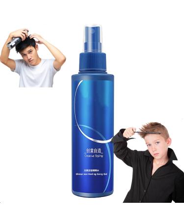 Glamorous Hair Styling Gel Spray Spray Gel For Hair Powerful Styling Gel Spray Moisturizing Gel Styling Water Hair Spray Finishing & Styling Hair spray for All Hair Types (400ml)