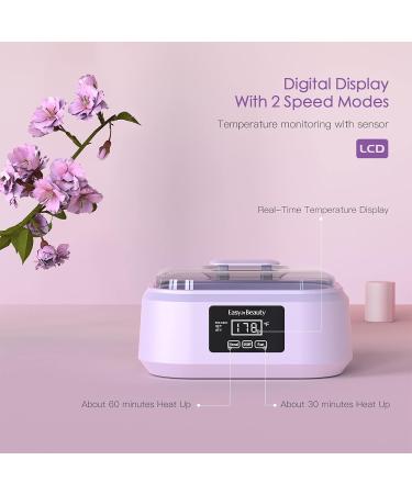 EasyinBeauty Touchscreen Paraffin Wax Machine | 3000ml Warmer with Lavender Wax | Paraffin Hot Wax Spa for Therapy and Soft Skin - Buy Online on GoSupps.com