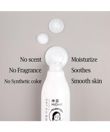 Shop MIDHA Rice Milk Face Lotion - Vegan Skin Moisturizer for All Skin Types | 6.7 Fl Oz - Buy Online on GoSupps.com