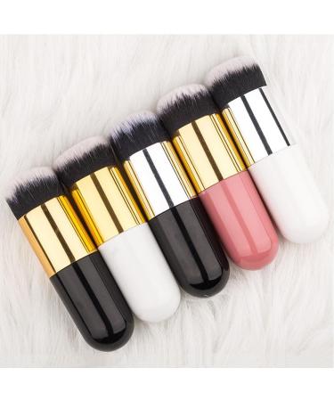 Foundation Brush Blush Brush High-Gloss Brush and Loose Brush (Pink) - Buy Online on GoSupps.com