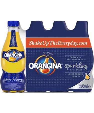 ORANGINA Sparkling Citrus Beverage Original 420ml PET 12 Count - Buy Online on GoSupps.com