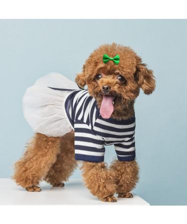 Elionless Dog Hair Bows 20 Pieces Cute Pet Hair Bow Tie Hair Rope Elastic Rubber Bands Hair Grooming Accessories for Puppy Dogs Cats - Buy Online on GoSupps.com