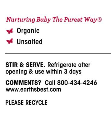 Earth's Best Organic Stage 2 Baby Food - Sweet Potato & Chicken Dinner 4 oz Jar - Buy Online on GoSupps.com