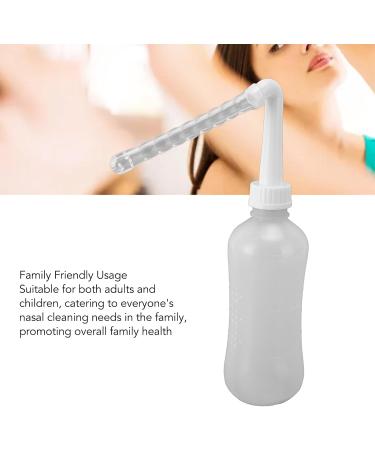 Sinus Rinse Bottle Neti Pot Sinus Rinse Bottle Silicone ABS Manual Nose Wash Cleaner Nasal Irrigation Bottle for Adults Kids (#1) #1 #1 - Buy Online on GoSupps.com