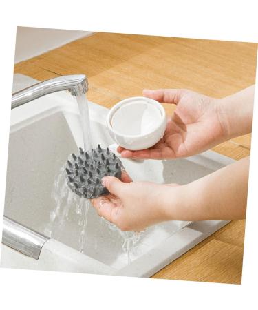 Tovinanna Silicone Shampoo Brush Set - 3 Piece Scalp Massager for Hair Washing & Peeling Headwear Brush for Ultimate Hair Care - Buy Online on GoSupps.com