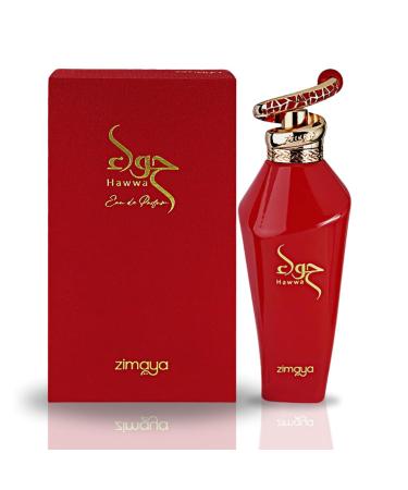 Afnan Hawwa Red Eau de Parfum Spray for Women 3.4 Ounce