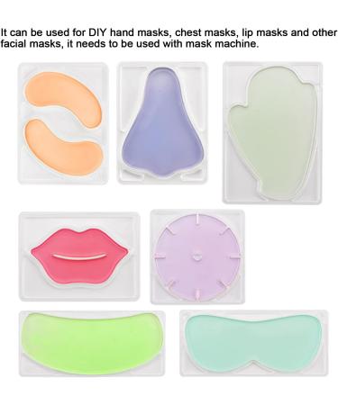 Tyenaza Moule de Masque Facial moules de Patch de Masque Facial r utilisables Machine Maker DIY Outil de Masque Facial Fit for DIY Hand Masks Chest Masks Lip Masks - Buy Online on GoSupps.com