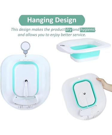 Foldable Electric Sitz Bath for Postpartum Care - Soothes & Cleanses Vagina, Anal Hemorrhoids, Perineum | Ideal for Women, Pregnant Women, Elderly | Bubble Therapy - Buy Online on GoSupps.com