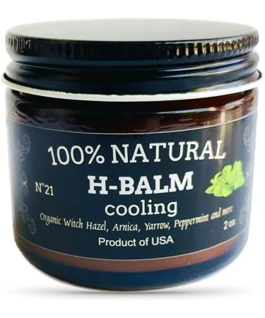 Hemorrhoid Treatment Cream & Balm 2 Oz - Natural Ingredients with Witch Hazel, Better Than Suppositories - Buy Online on GoSupps.com