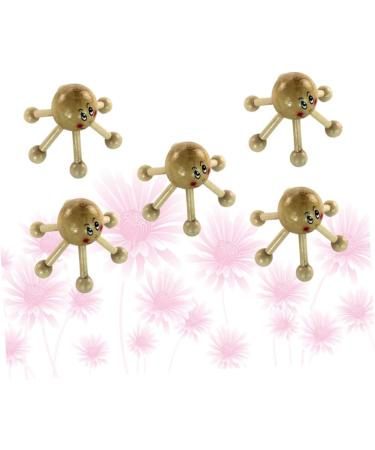 FOMIYES 5pcs Head Accessories Head Wooden Massage Tool Thai Massage Tool Trigger Point Massager Tools Portable Massager Practical Massager Head Massager Bamboo Scroll Wheel - Buy Online on GoSupps.com