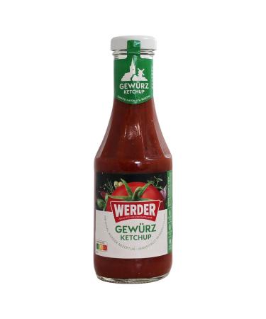 Buy 12-Pack Werder Spice Ketchup (450 ml x 12) - Fruity & Flavorful International Shipping Available - Buy Online on GoSupps.com